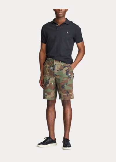 Calções Polo Ralph Lauren Relaxed Embroidered Homem 52790-NHYW